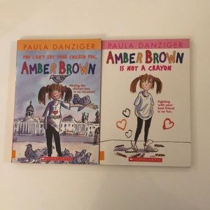 🎈2 /$20 - SET of 2 Amber Brown Books